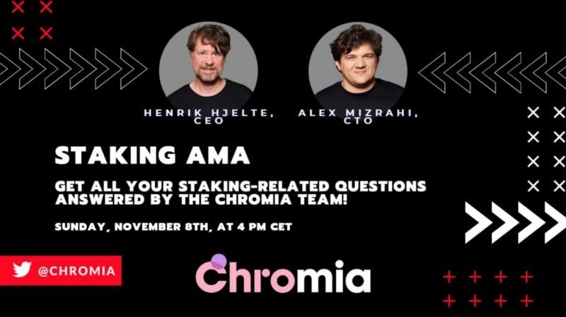 Chromia Staking AMA Recap