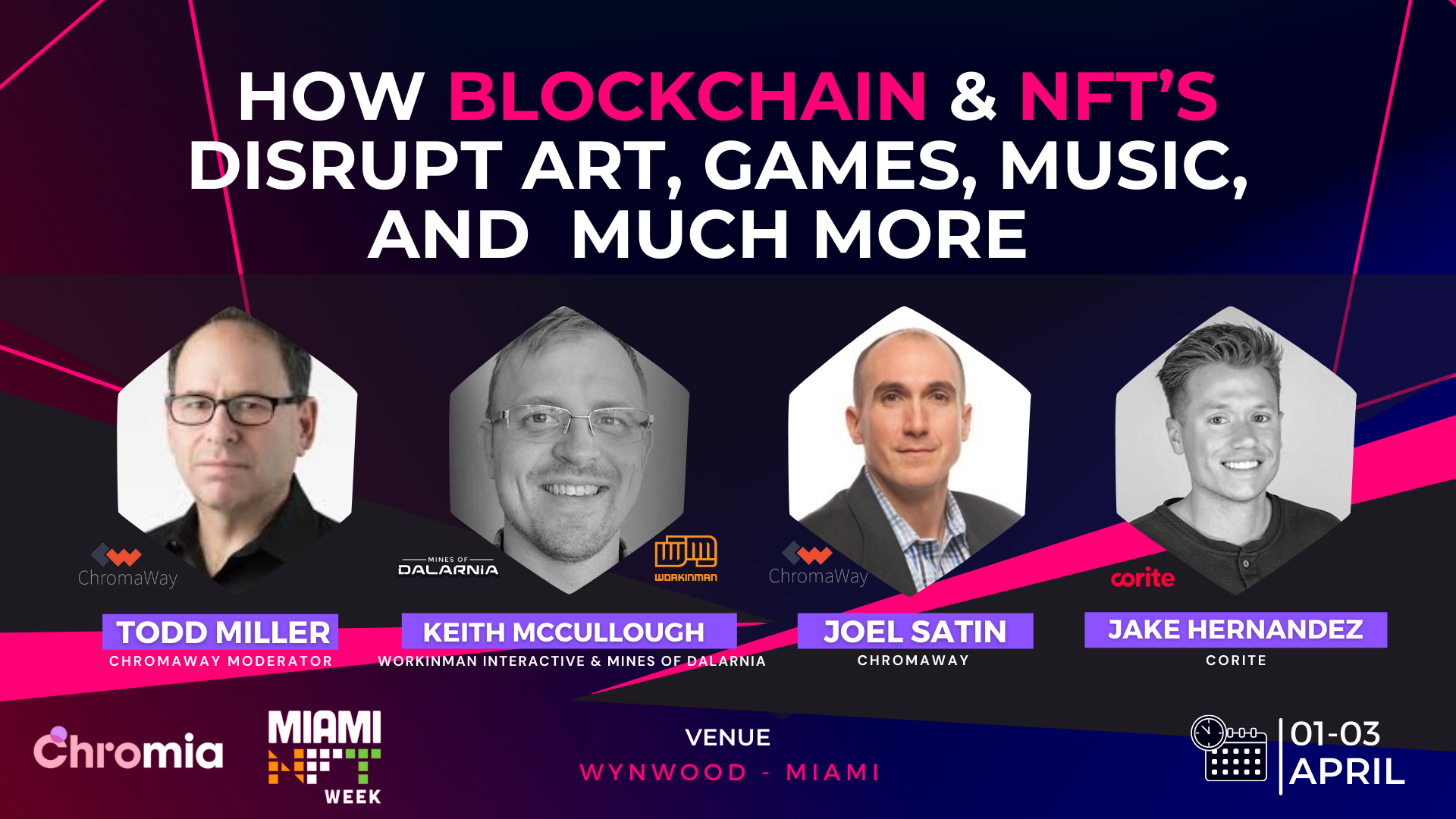 Chromia is an official sponsor of Miami NFT Week!