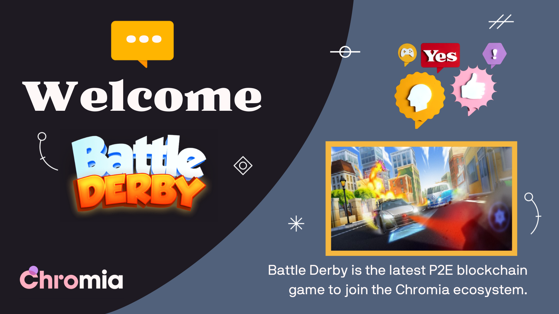 Battle Derby is the latest P2E blockchain game to join the Chromia ecosystem following high profile 1,8M USD private funding round