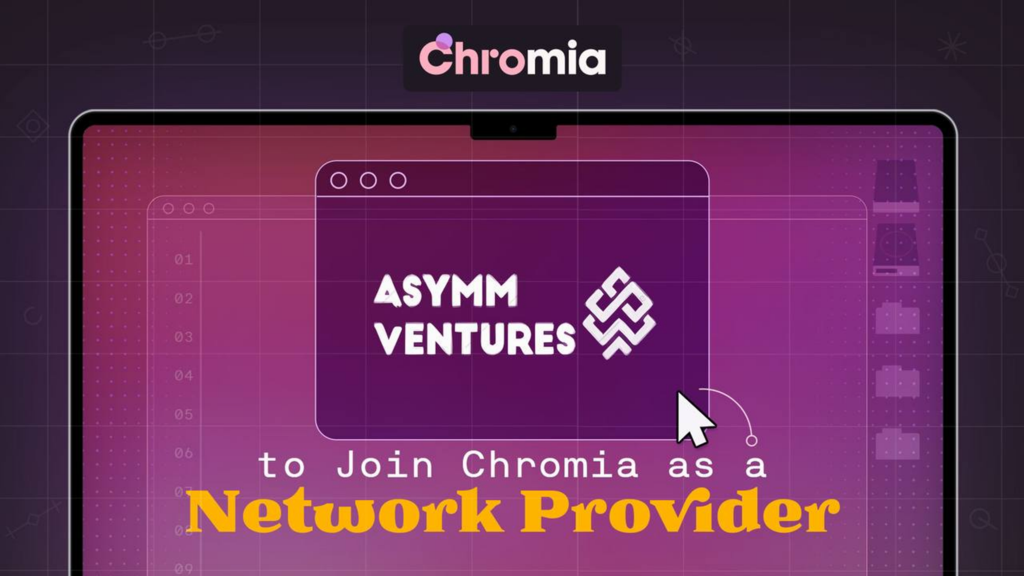 Asymm Ventures to Join Chromia as a Network Provider