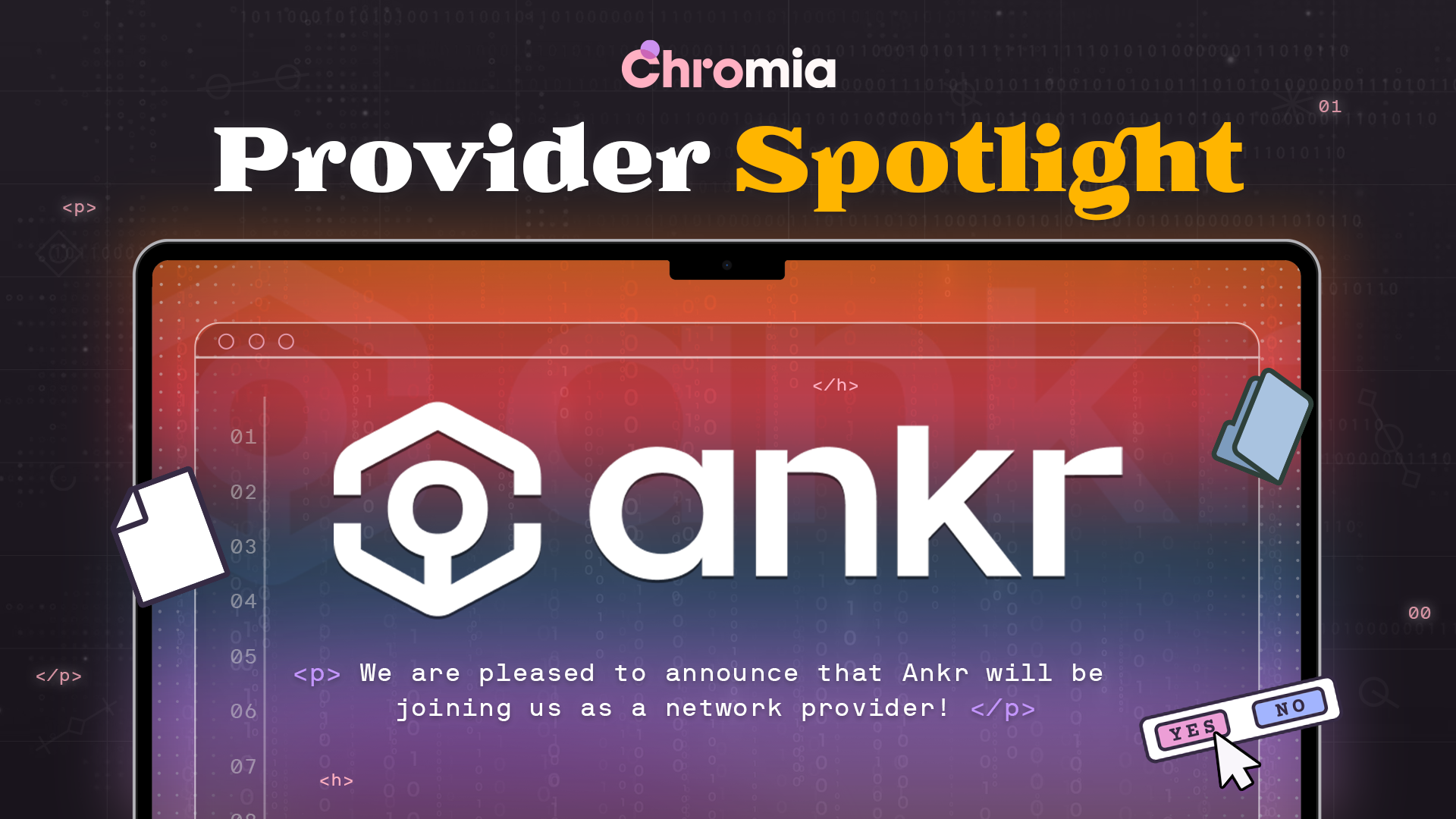 Chromia Provider Spotlight: Ankr