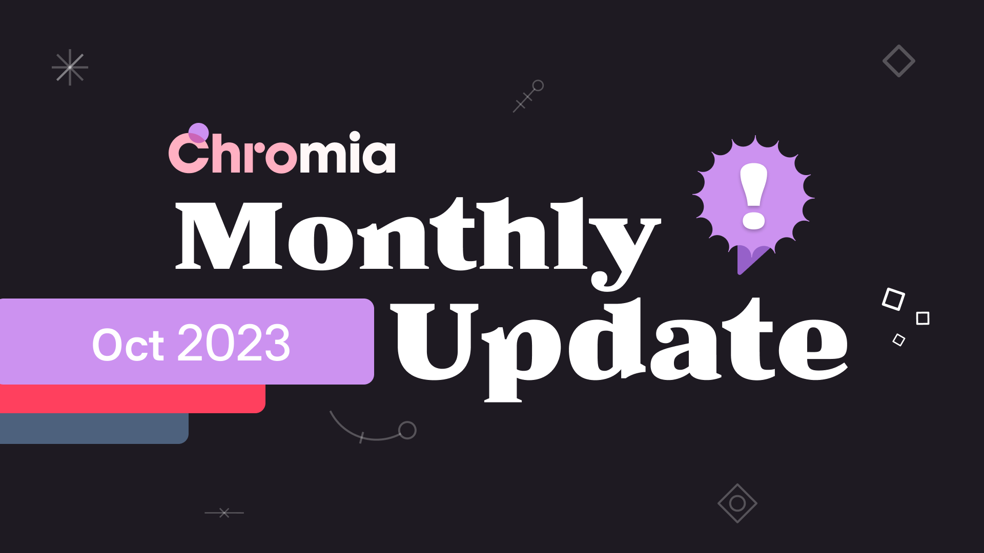 Chromia Monthly Update: October 2023