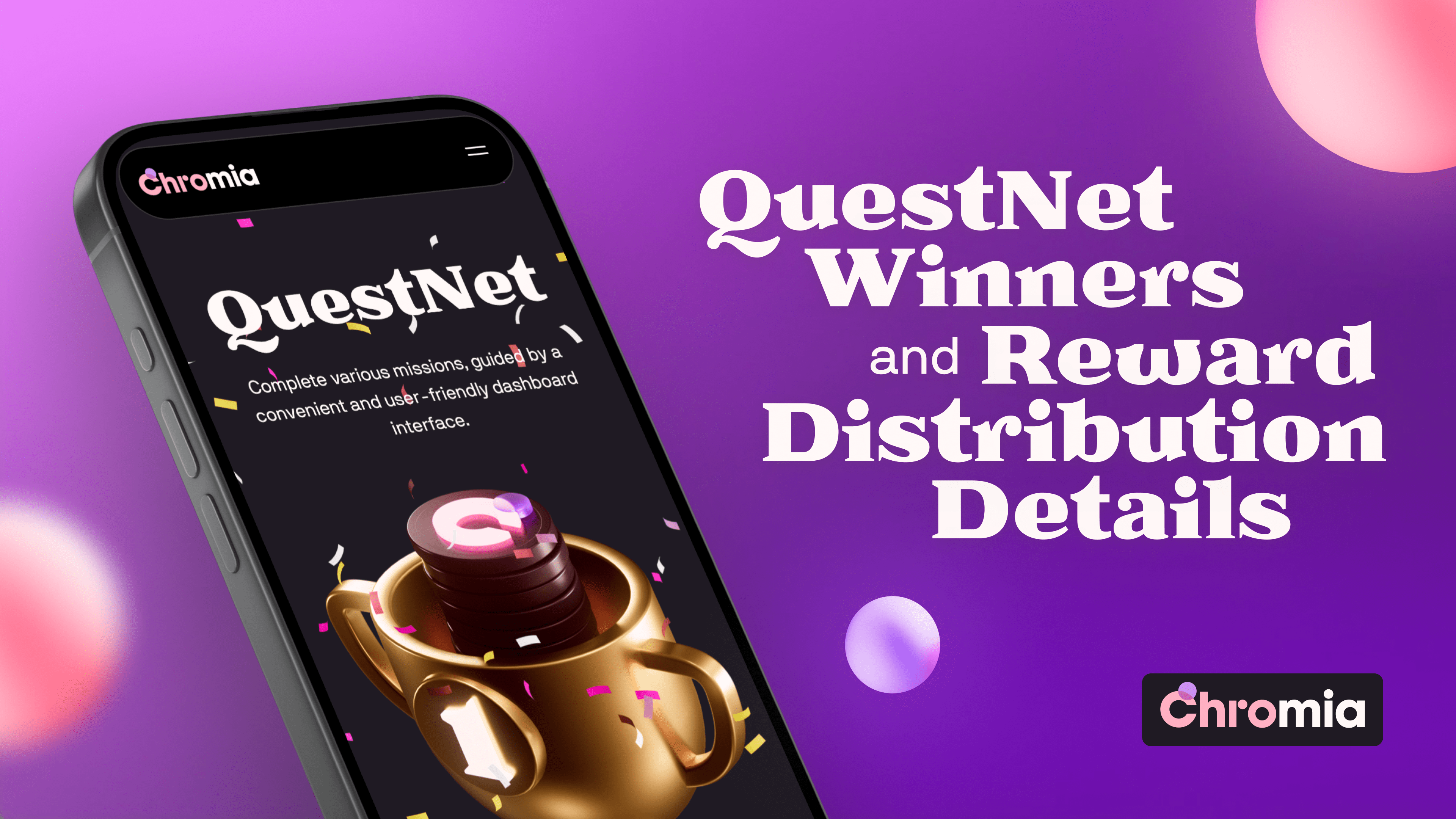 QuestNet Winners and Reward Distribution Details